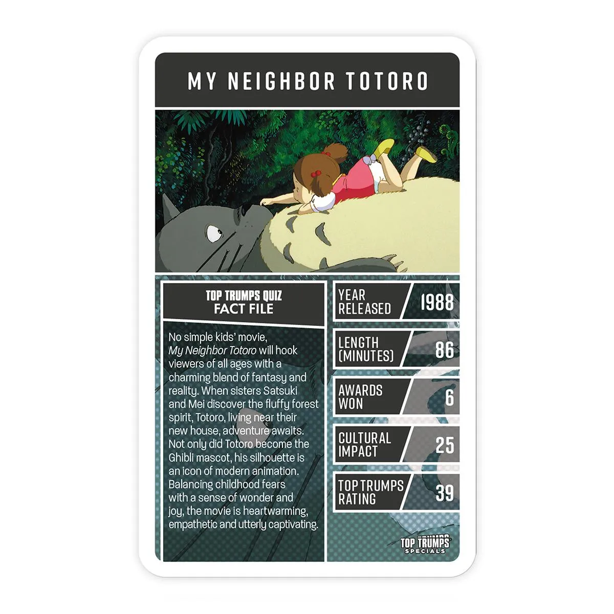 Top Trumps Guide to Anime Movies kaartspel 30 kaarten