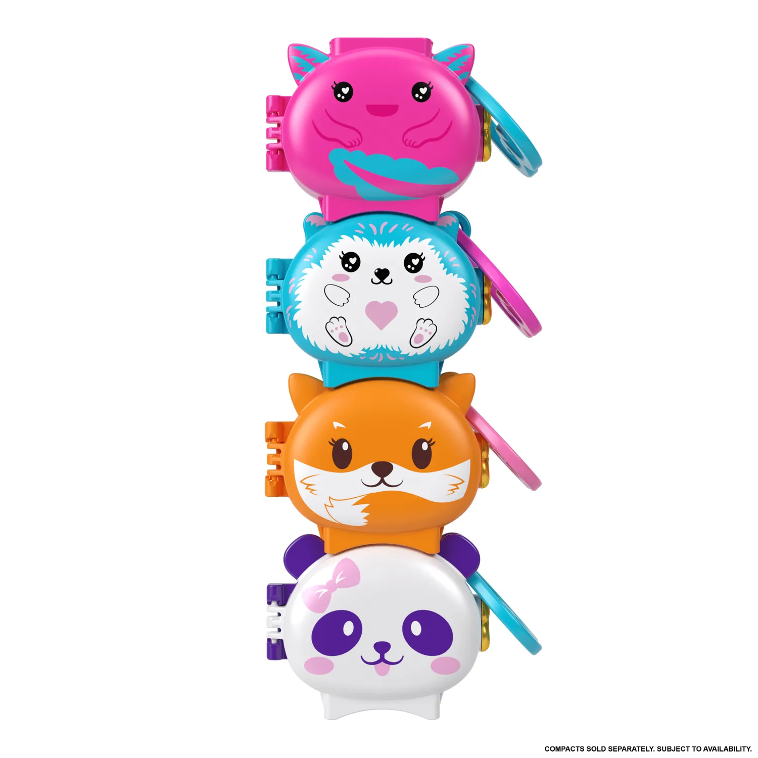 Polly Pocket Pet Connects speelset dierenhoofd assorti 4+ jaar