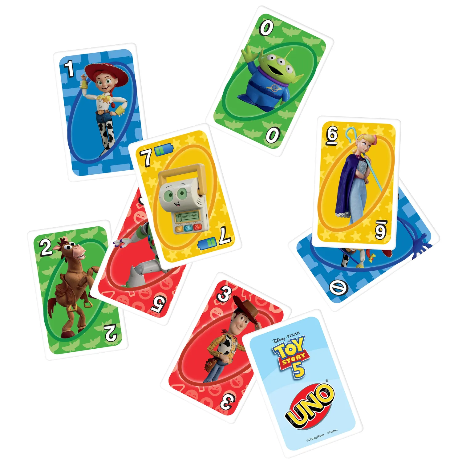 UNO Toy Story 5 kaartspel Disney Pixar editie 7+