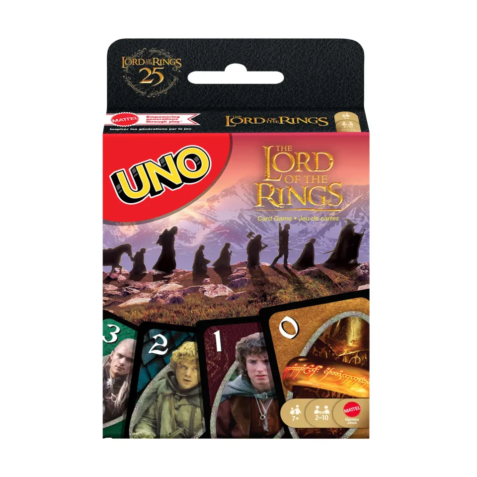 UNO The Lord of the Rings kaartspel filmeditie 7+ jaar
