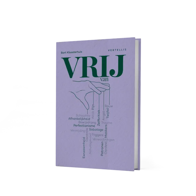 Vertellis Vrij boek hardcover Bart Kloosterhuis