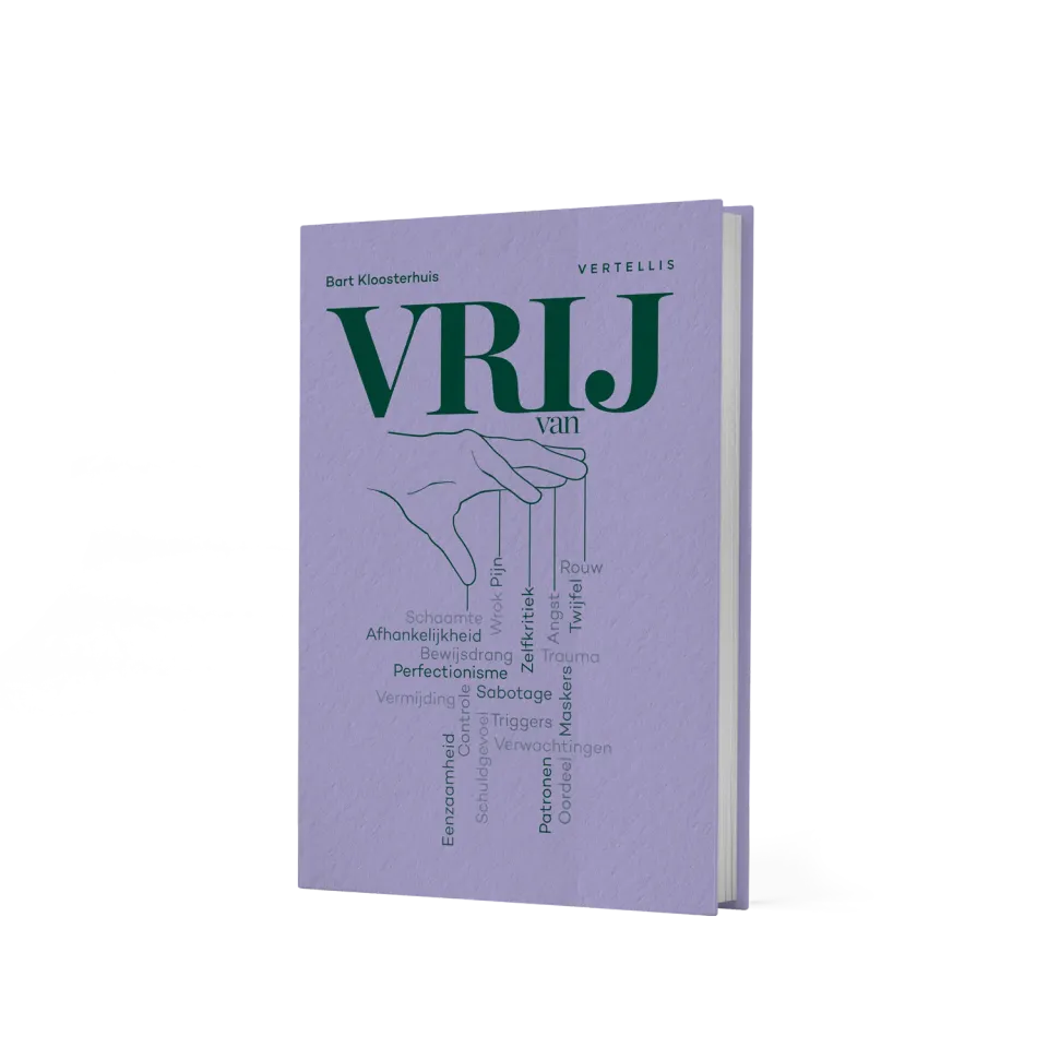 Vertellis Vrij boek hardcover Bart Kloosterhuis