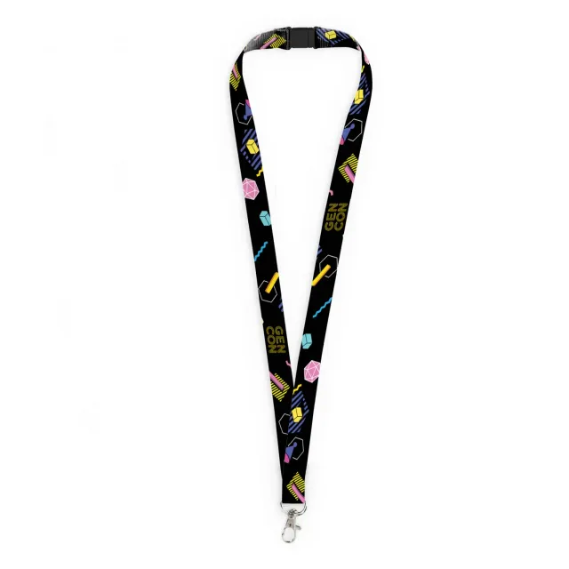 Gen Con Neon Arcade Lanyard 90 cm