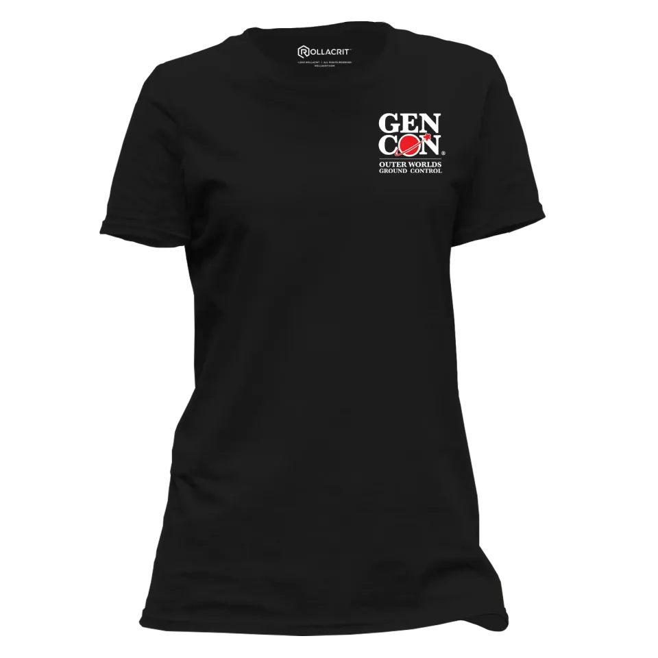 Roll A Crit Outer Worlds Ground Control T-shirt dames katoen