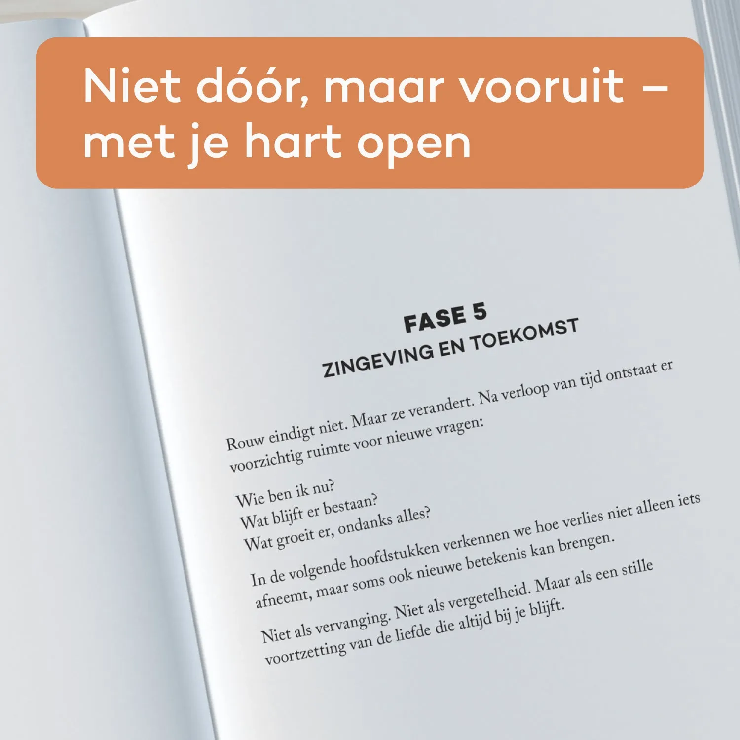 Vertellis Met je hart vooruit boek 52 hoofdstukken troost