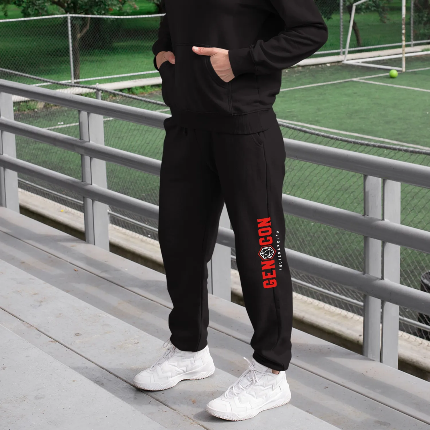 Gen Con Indianapolis Jogger joggingbroek fleece zwart