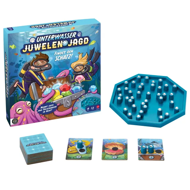Mattel Diamantensuche Tiefsee bordspel familie