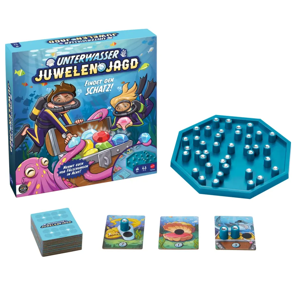 Mattel Diamantensuche Tiefsee bordspel familie