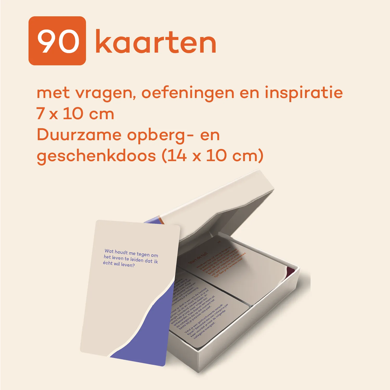 Vertellis Purpose Deck kaartspel zelfreflectie