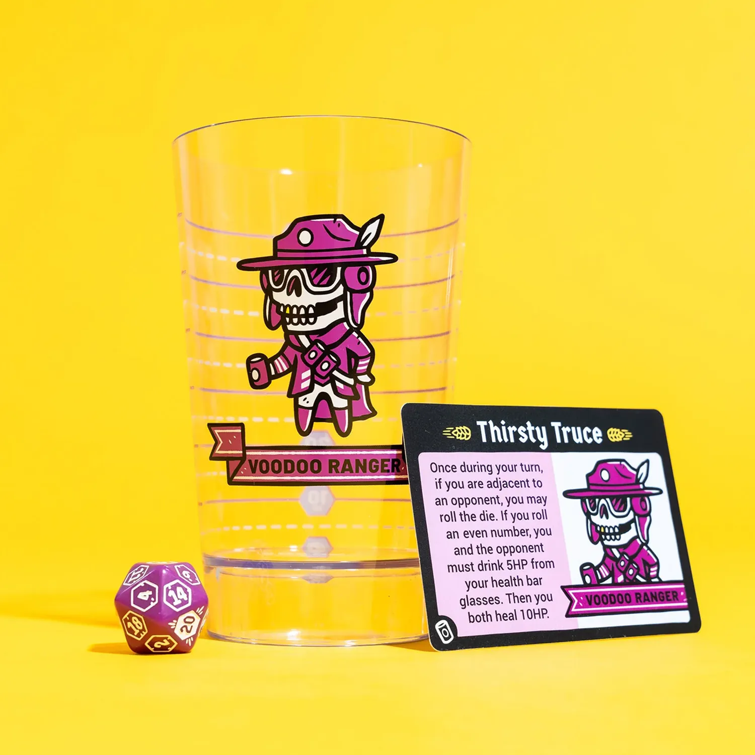 Roll A Crit Heroes of Barcadia Voodoo Ranger beker plastic