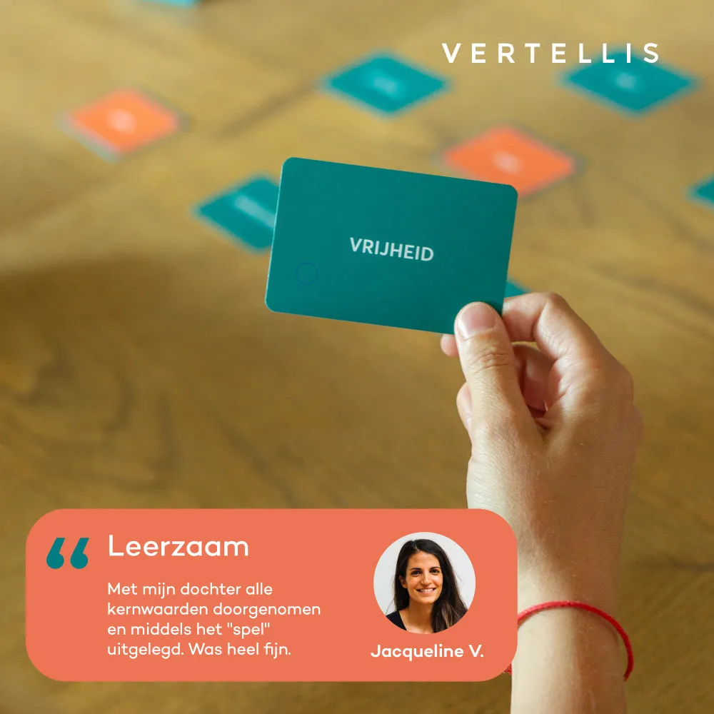 Vertellis Kernwaarden Spel kaartspel Nederlands