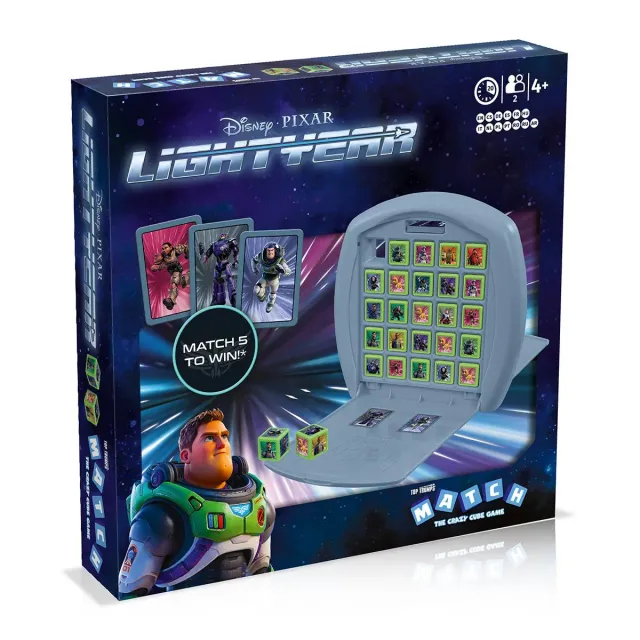 Top Trumps Match Lightyear kubusspel 5 op rij