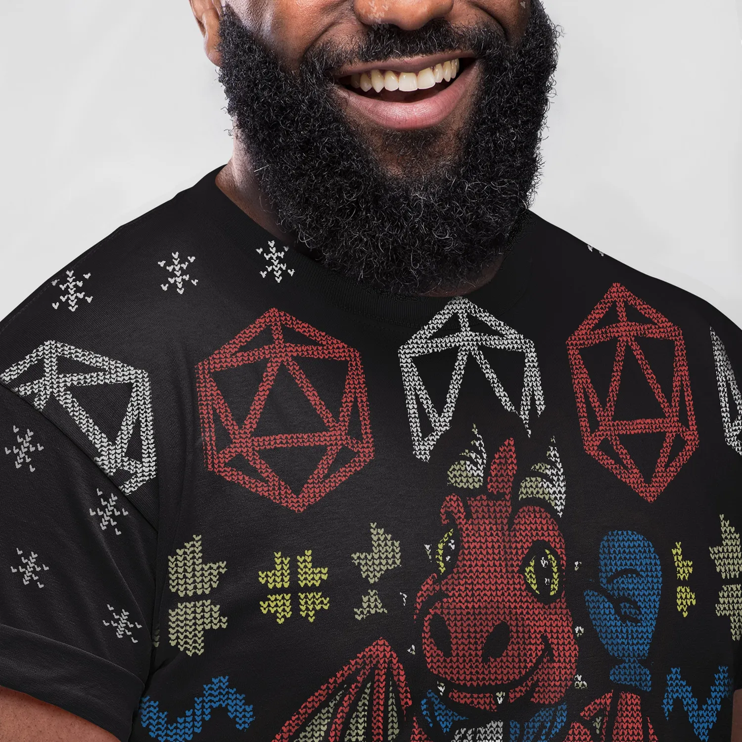 Gen Con Genevieve Holiday shirt all-over print winter