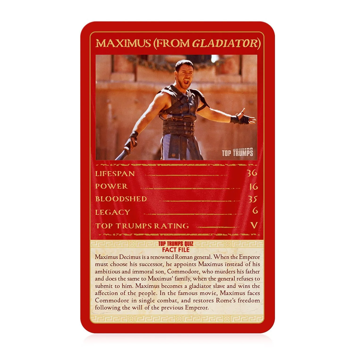 Top Trumps Roman Empire kaartspel limited edition Rome