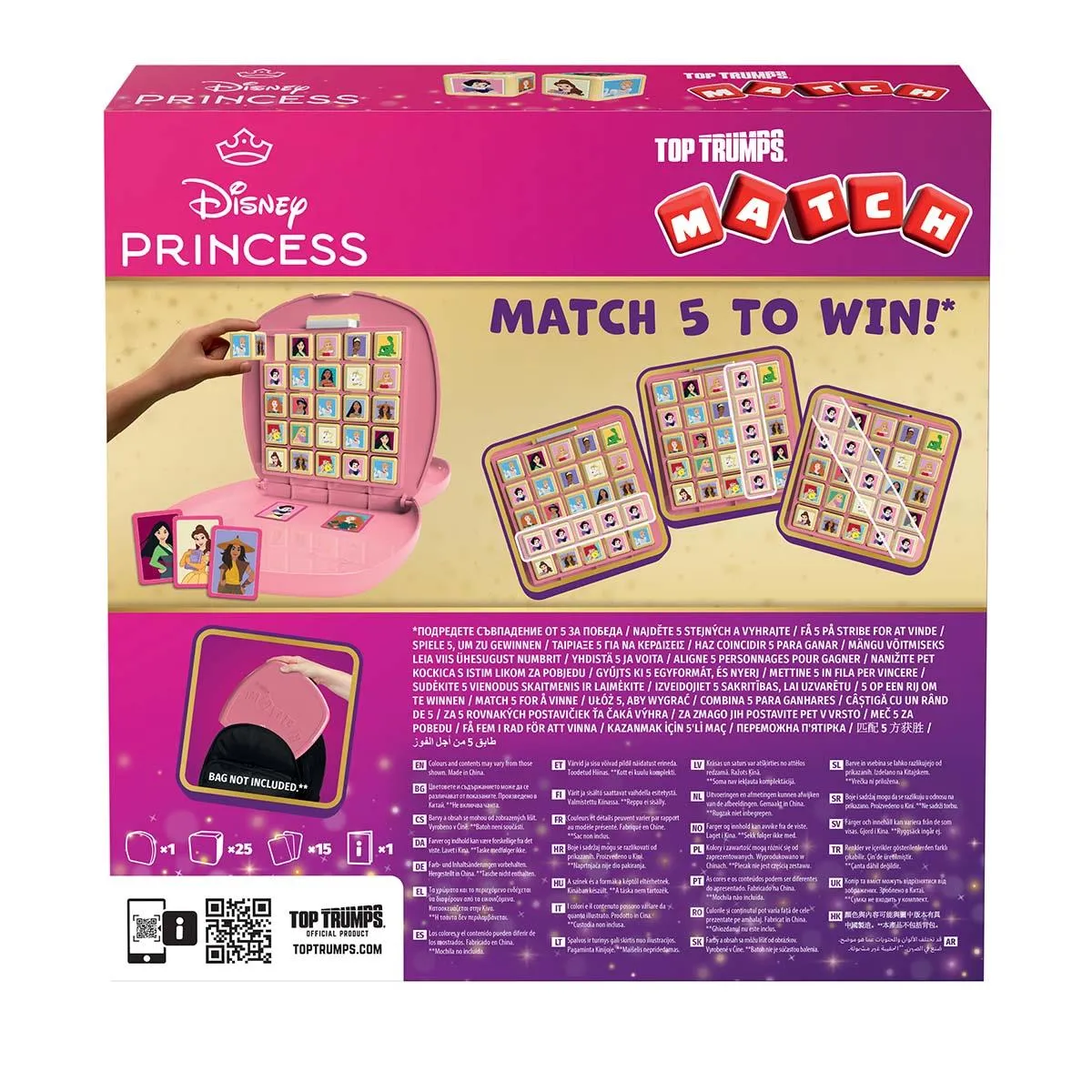 Top Trumps Match Disney Princess kubusspel 2 spelers