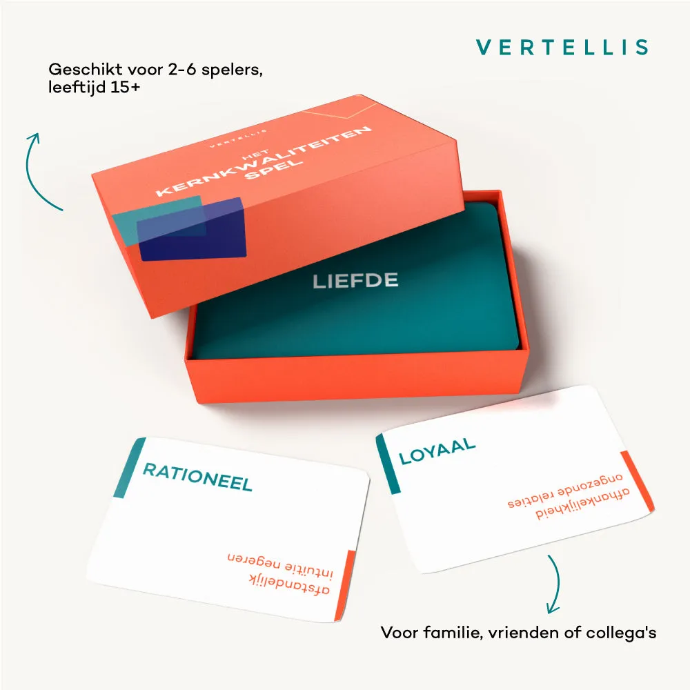 Vertellis Het Kernkwaliteiten Spel kaartspel Nederlandse versie
