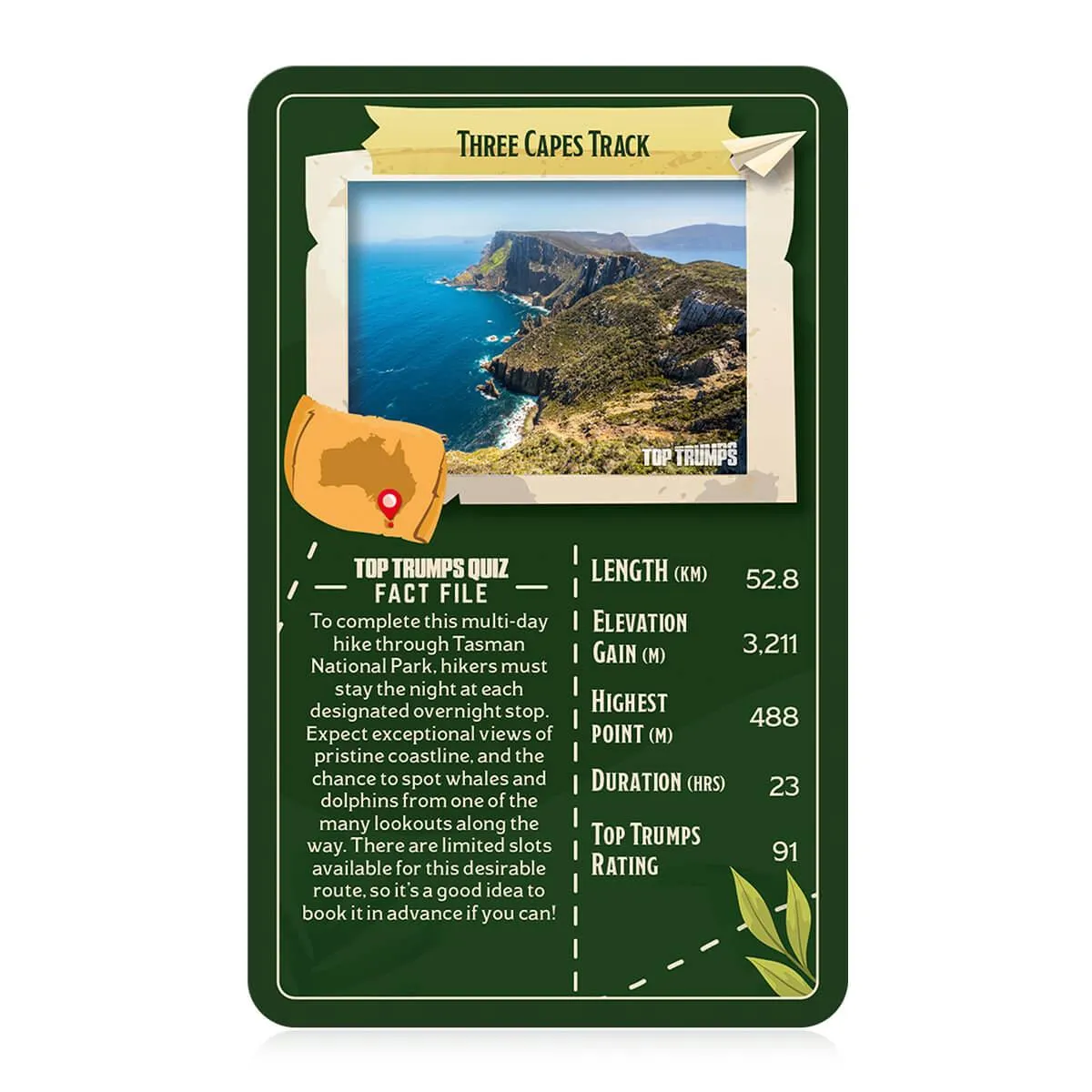 Top Trumps Hiking 30 Routes kaartspel limited edition