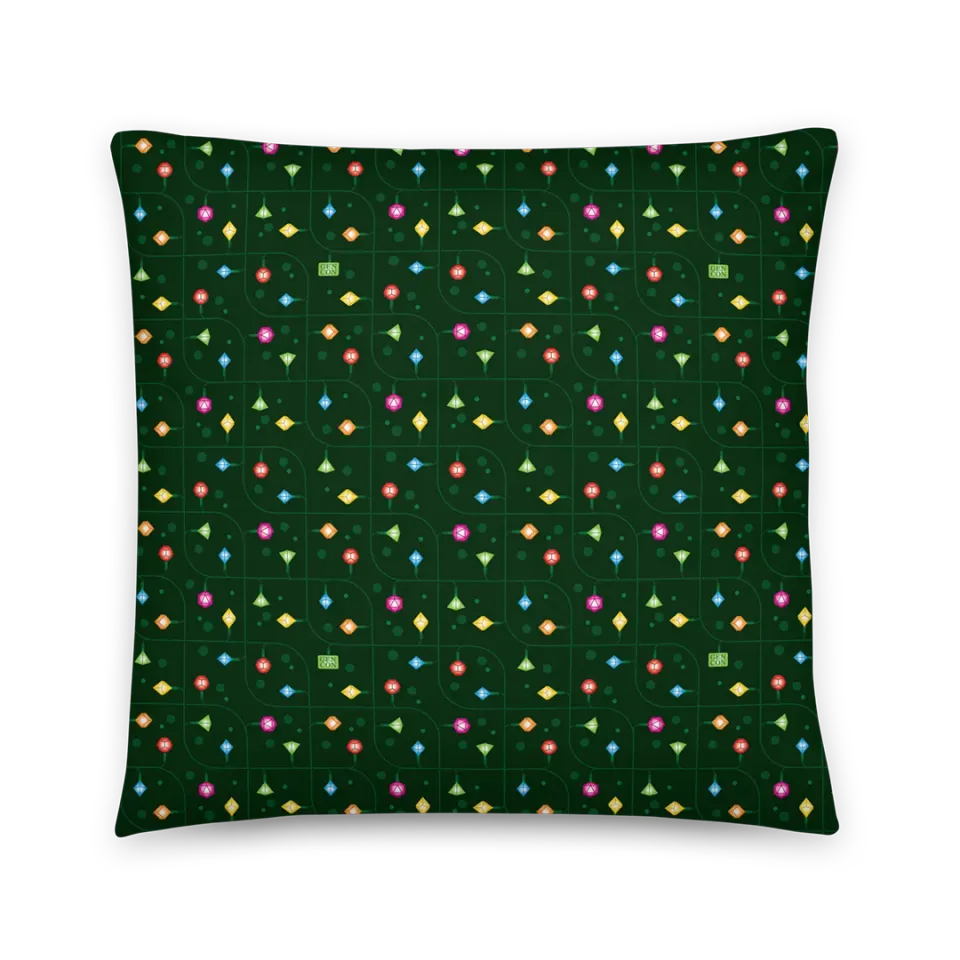 Gen Con String Light Dice sierkussen polyester 2 maten