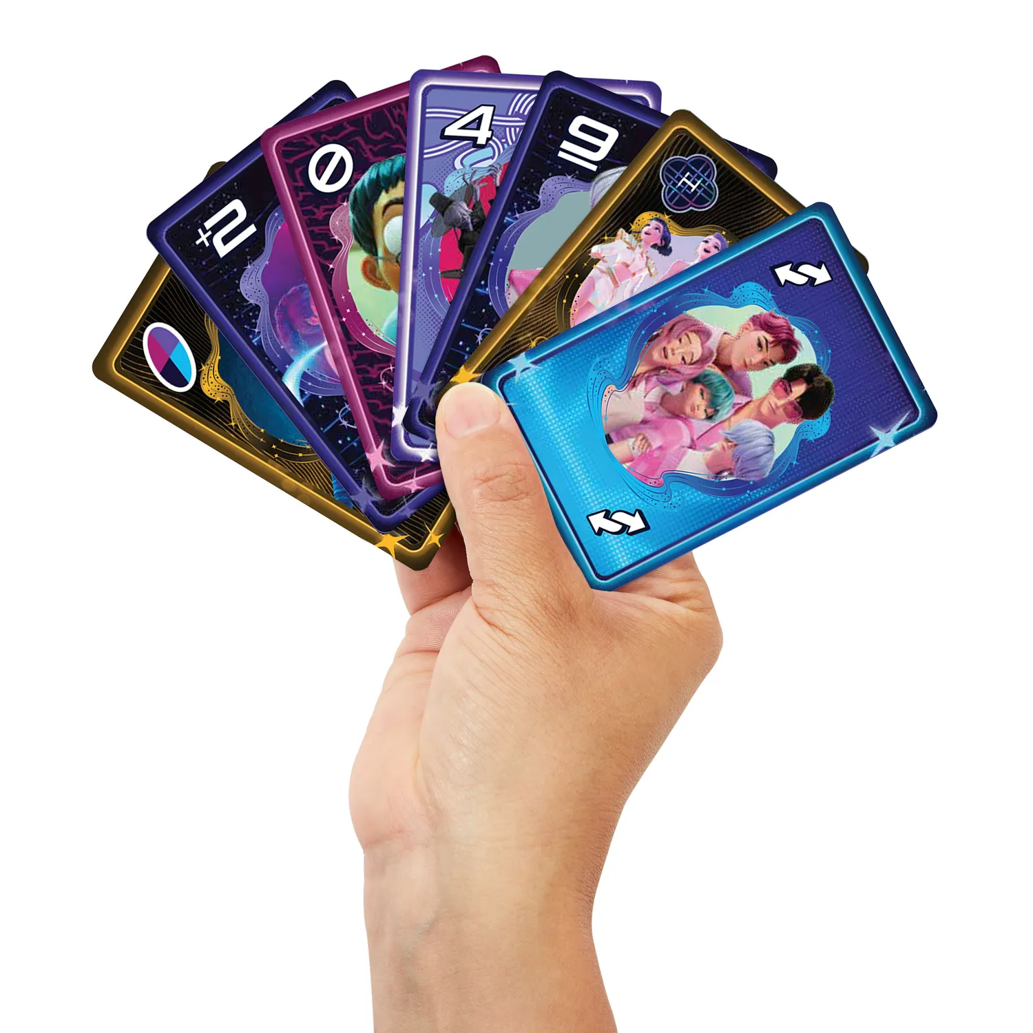 UNO KPop Demon Hunters kaartspel film editie