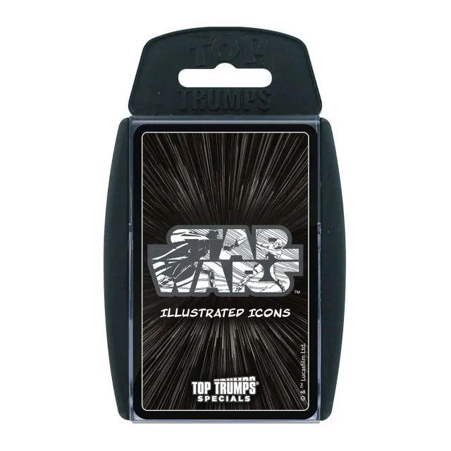 Top Trumps Star Wars Illustrated Icons kaartspel