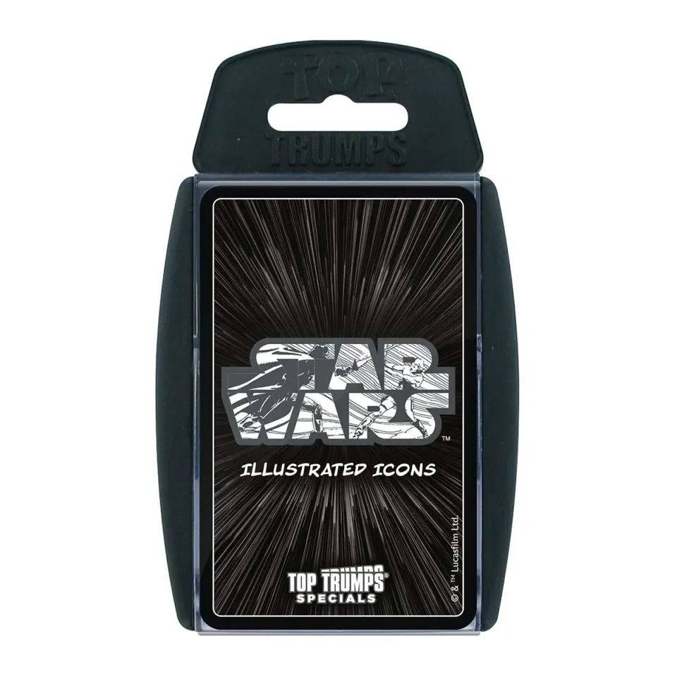 Top Trumps Star Wars Illustrated Icons kaartspel