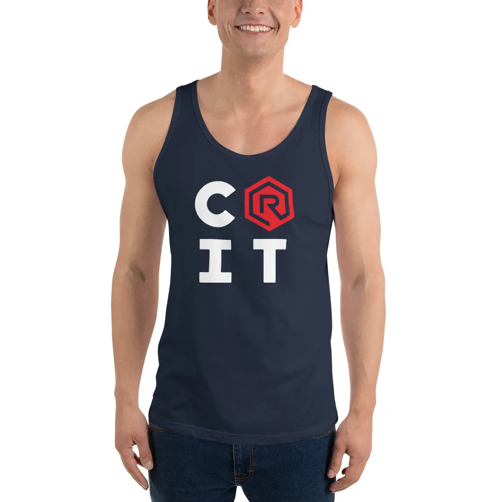 Rollacrit CRIT Logo Tank Top zwart mouwloos unisex