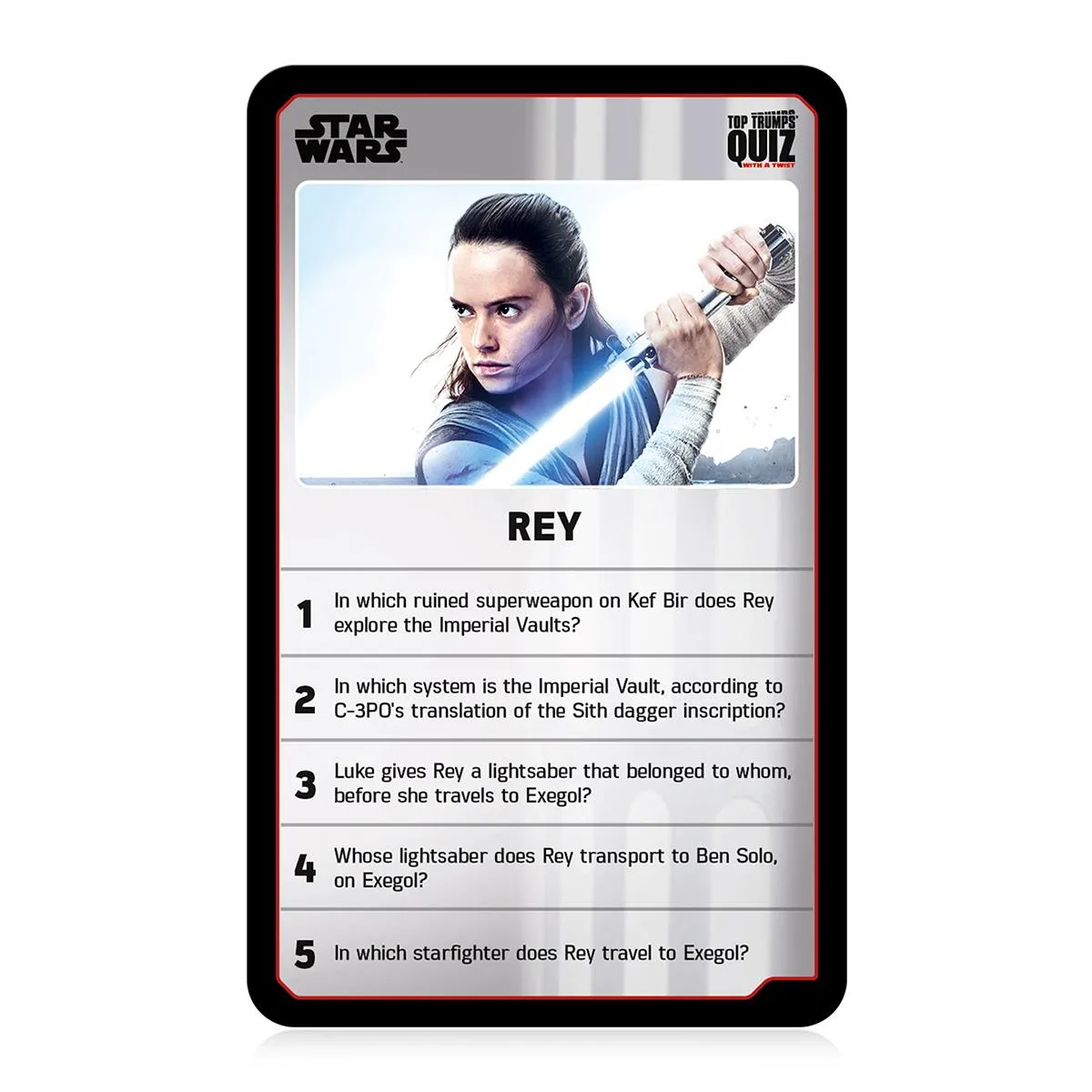 Top Trumps Quiz Star Wars 21 quiz kaartspel 500 vragen