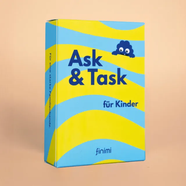 Finimi Ask & Task Kinder kaartspel 52 kaarten vanaf 3 jaar