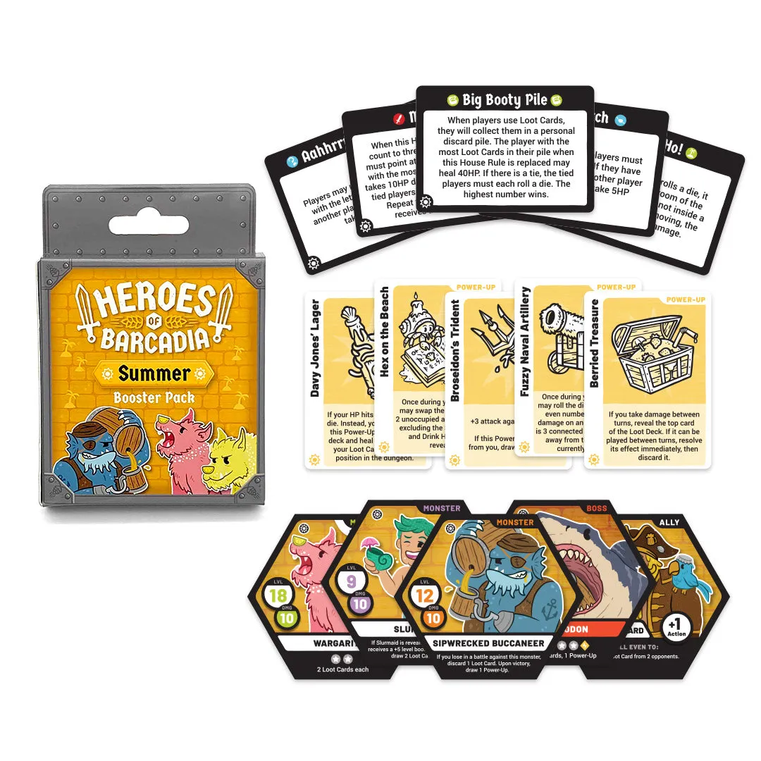 Roll A Crit Heroes of Barcadia Summer Booster uitbreiding