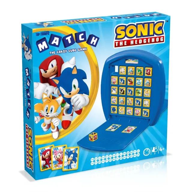 Top Trumps Match Sonic kubusspel 5 op een rij