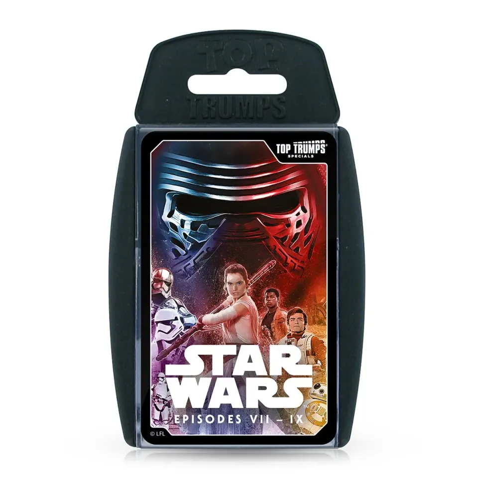 Top Trumps Star Wars Episodes 7-9 kaartspel 30 kaarten