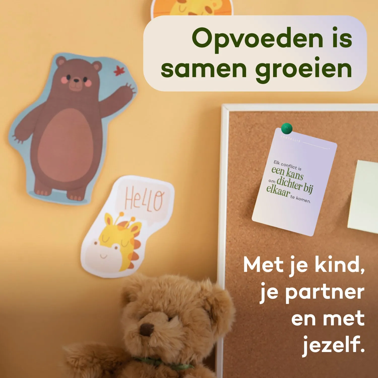 Vertellis Ouderkracht Deck kaartspel 112 kaarten voor ouders