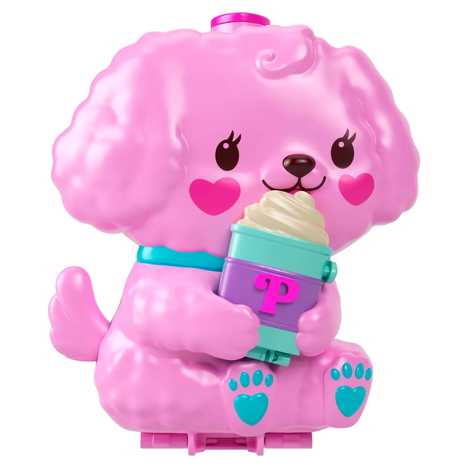 Polly Pocket Café Pup Purse speelset 2 poppen handtas