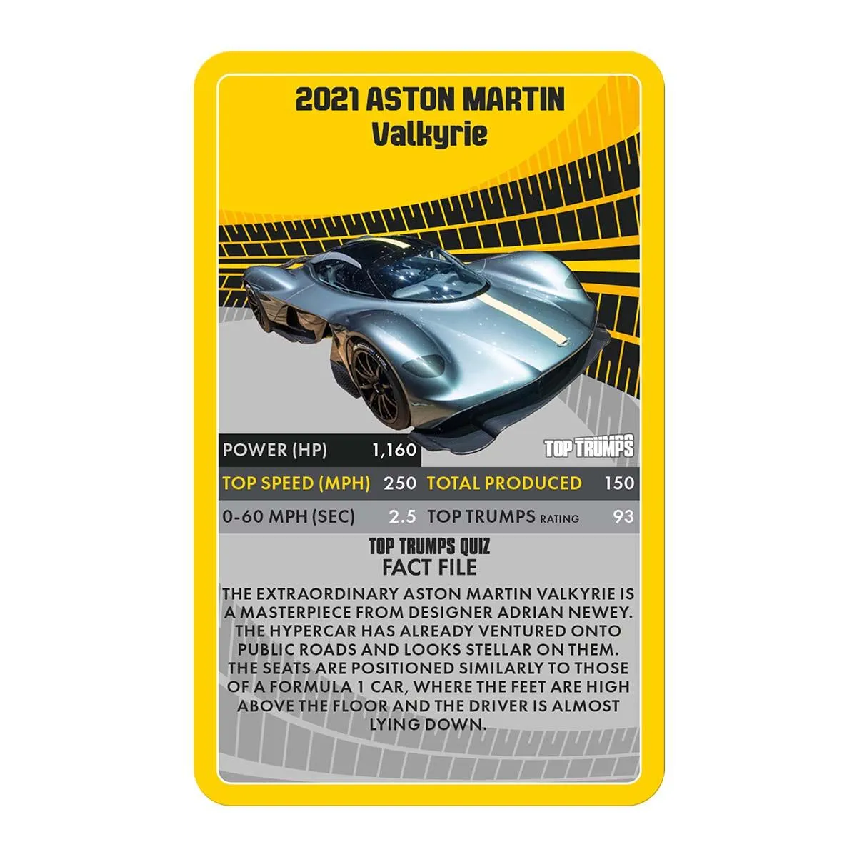 Top Trumps Supercars kaartspel 30 auto's