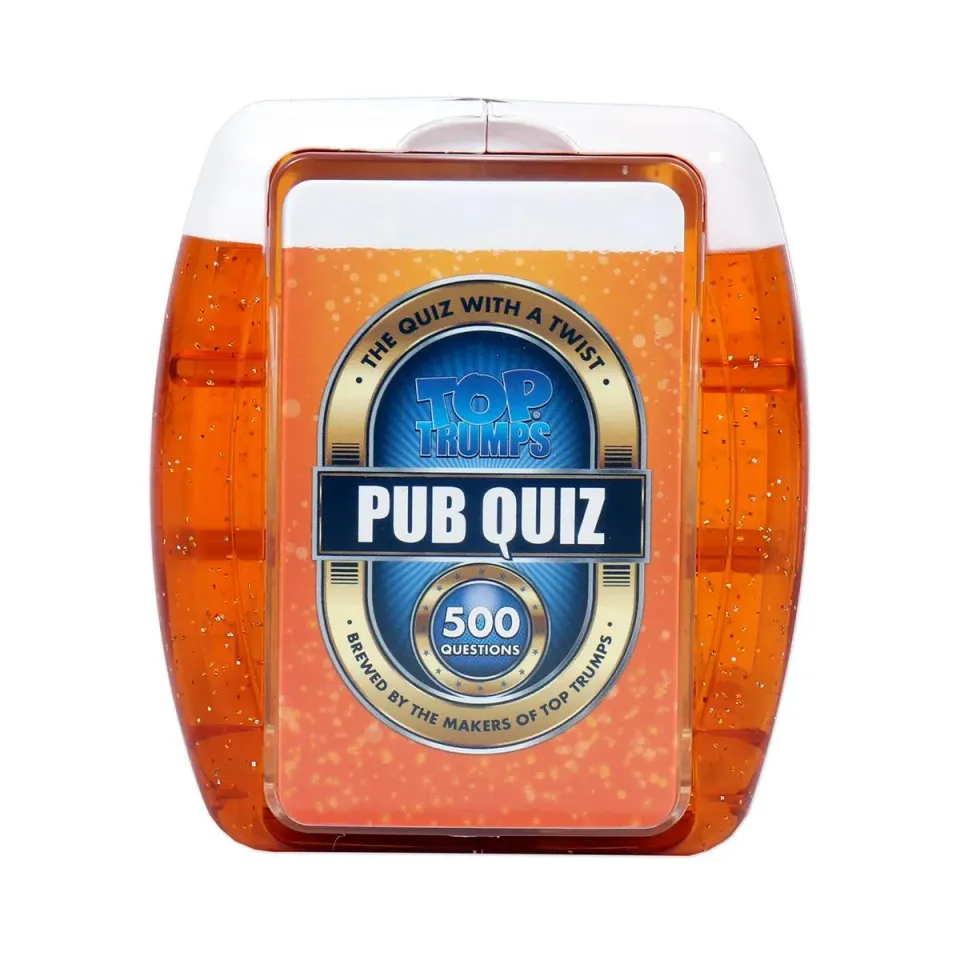 Top Trumps Pub Quiz kaartspel 500 quizvragen