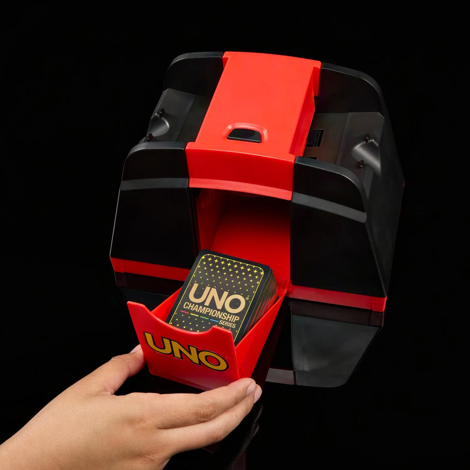 UNO Championship kaartmischer automatisch