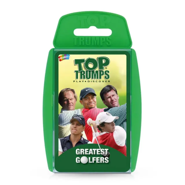Top Trumps Greatest Golfers kaartspel 30 golfers