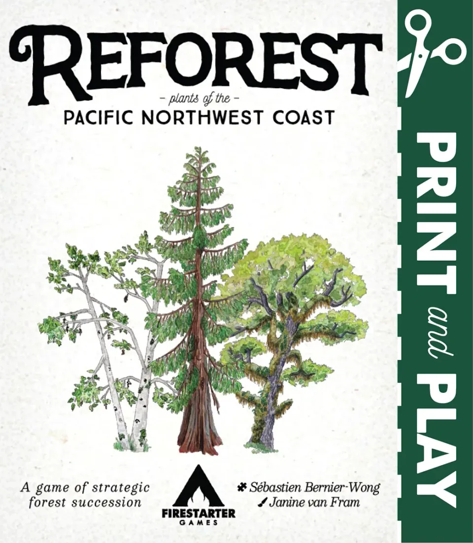 Reforest print and play kaartspel download bos