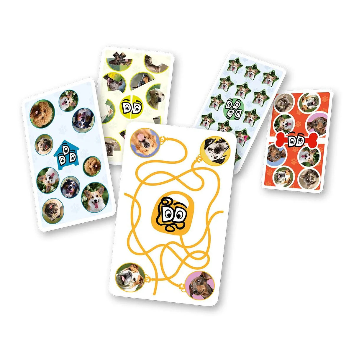Top Trumps Goddit Dogs puzzelspel blik 55 kaarten