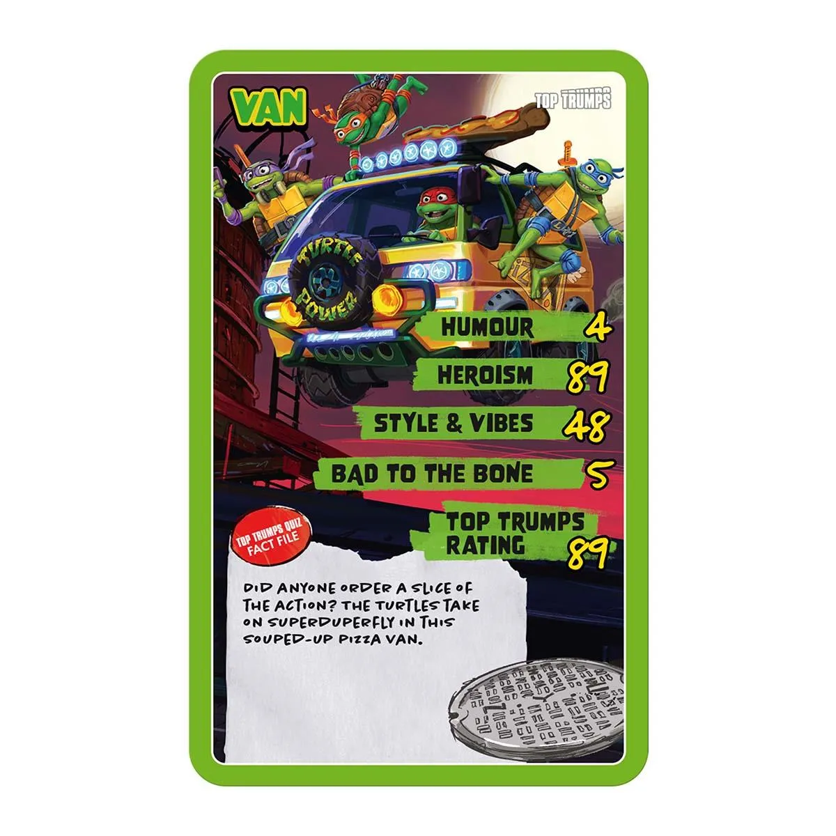 Top Trumps Teenage Mutant Ninja Turtles kaartspel 6+ jaar