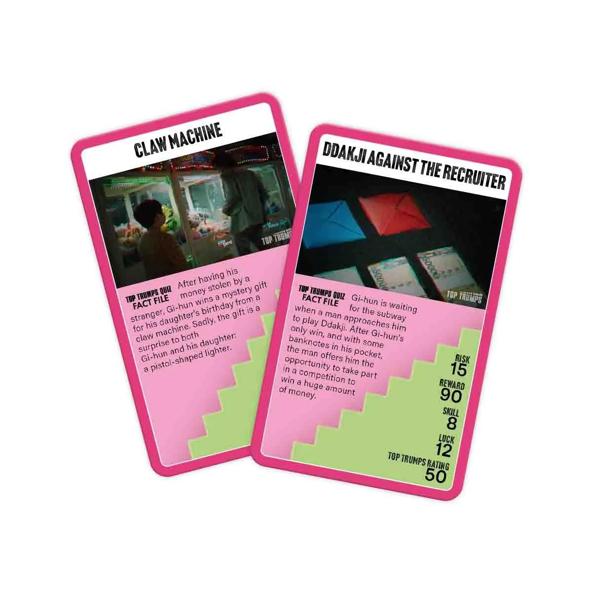 Top Trumps Squid Game kaartspel limited edition