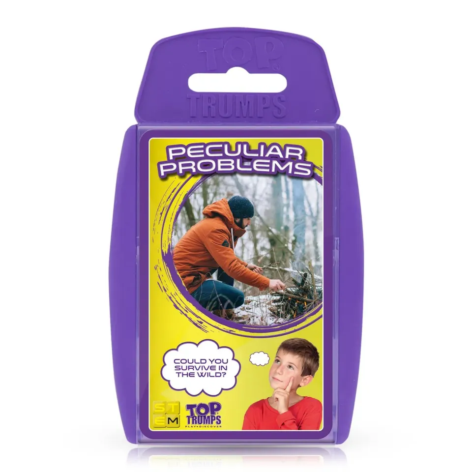 Top Trumps STEM Peculiar Problems kaartspel wiskunde