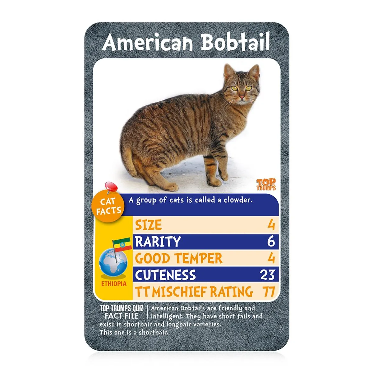 Top Trumps Cats kaartspel katteneditie