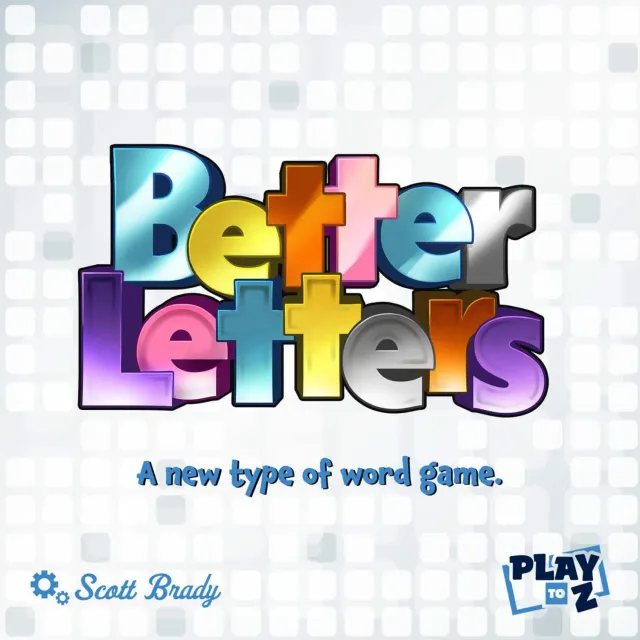 Play to Z Better Letters bordspel woordspel