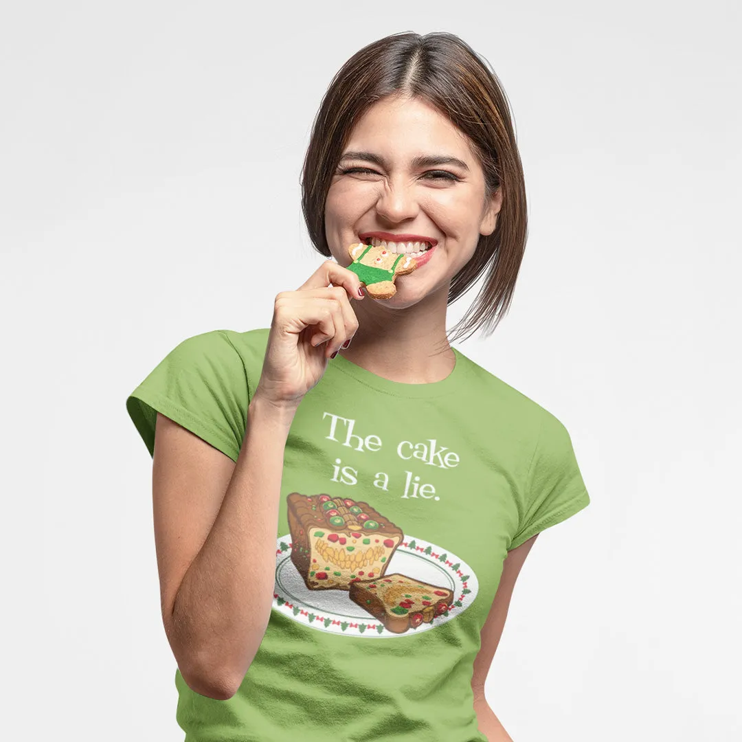 Rollacrit Mimic Fruitcake Dames T-Shirt blauw feestdagen