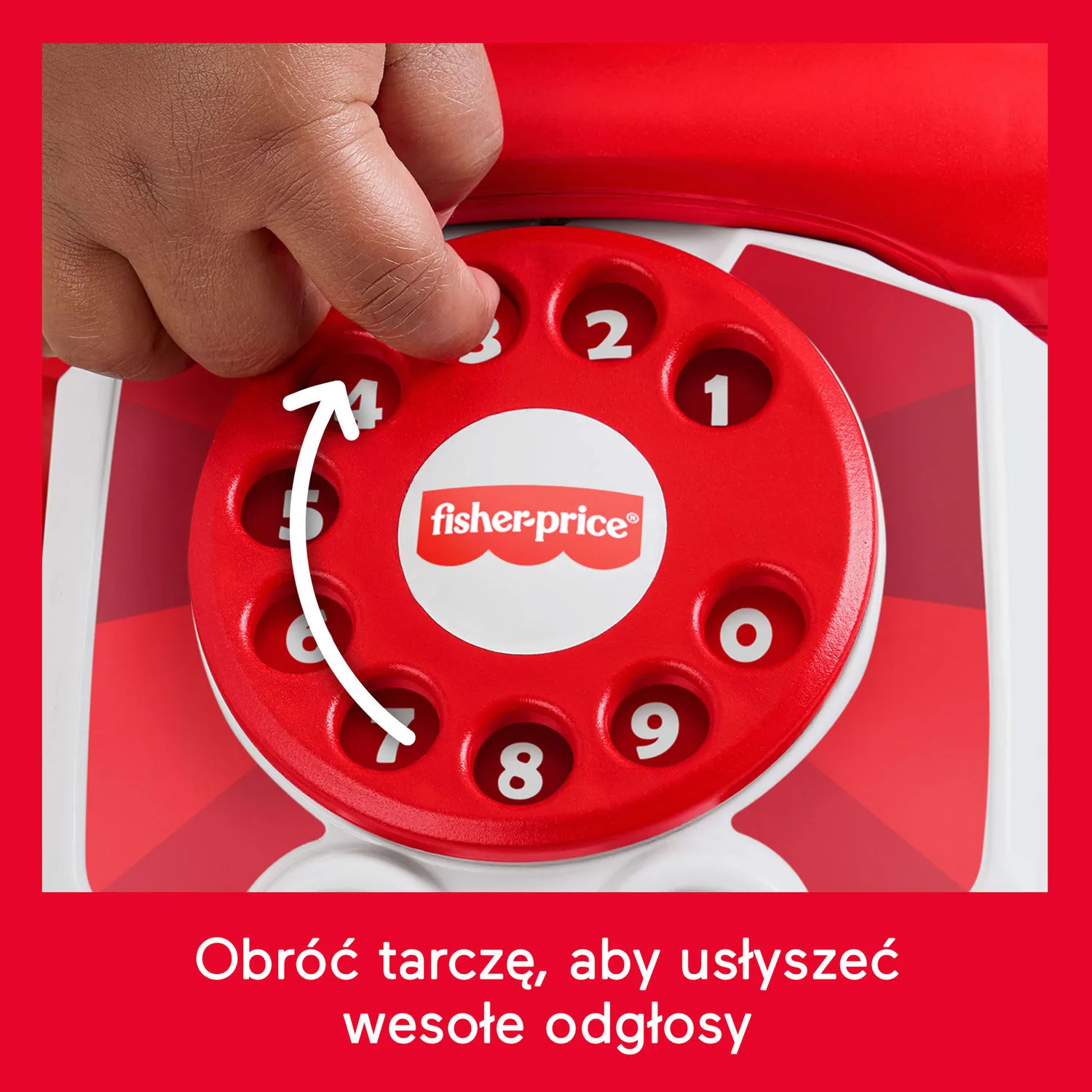 Fisher-Price Chatter Telephone trekspeeltje rood 12 maanden+