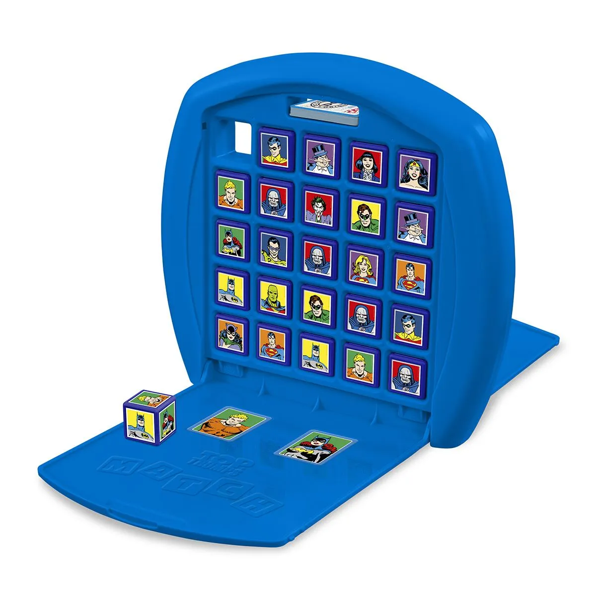 Top Trumps Match DC Comics kubusspel met 5 op een rij