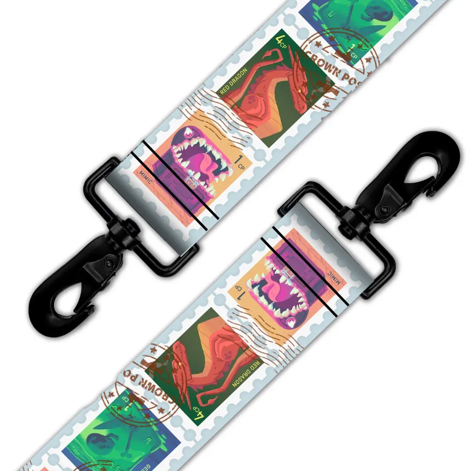 Roll A Crit Monster Stamp tasriem nylon 55 inch