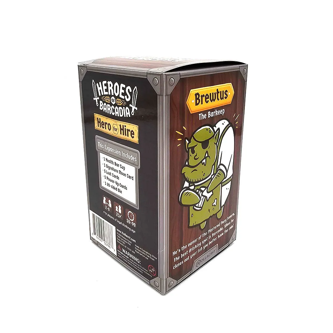Roll A Crit Heroes of Barcadia Brewtus character cup