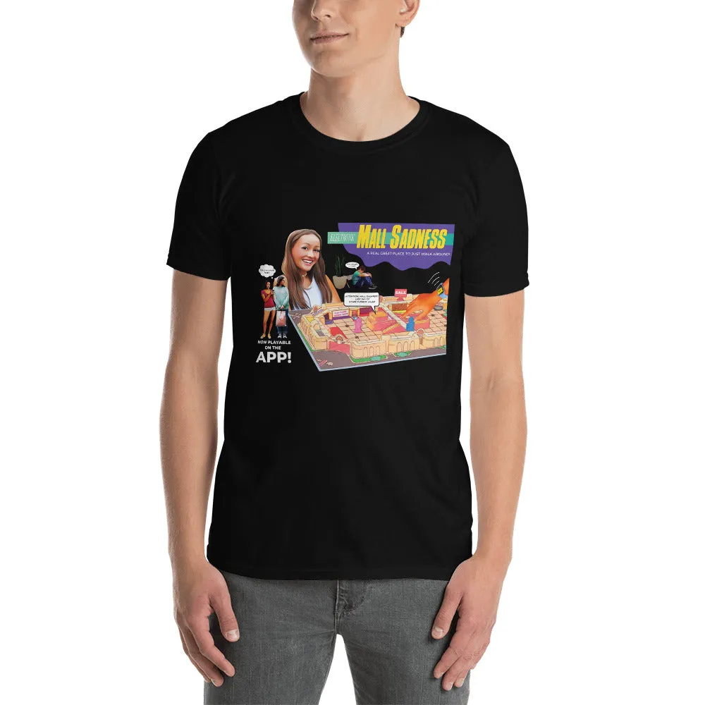 Roll A Crit Mall Sadness T-shirt unisex katoen